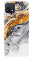 Marble Texture Mobile Back Case for Oppo A16e (Design - 272)