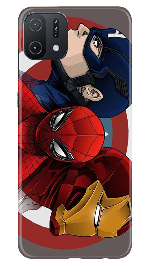 Superhero Mobile Back Case for Oppo A16e (Design - 273)