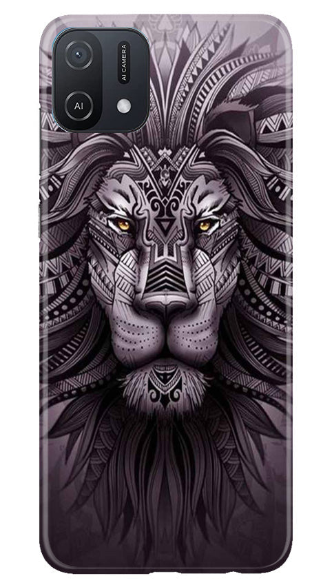 Lion Mobile Back Case for Oppo A16e (Design - 277)