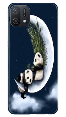 Panda Moon Mobile Back Case for Oppo A16e (Design - 280)
