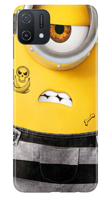 Minion Mobile Back Case for Oppo A16e (Design - 286)