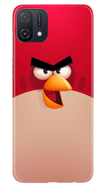 Angry Bird Red Mobile Back Case for Oppo A16e (Design - 287)