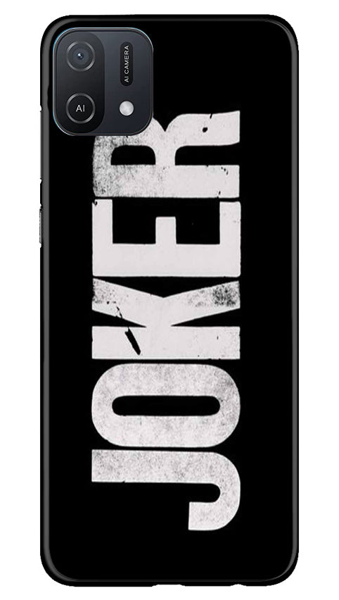 Joker Mobile Back Case for Oppo A16e (Design - 289)