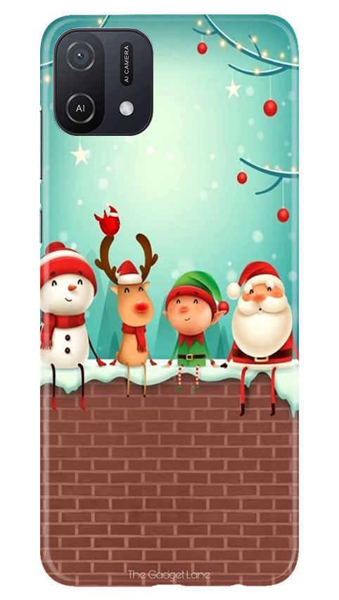 Santa Claus Mobile Back Case for Oppo A16e (Design - 296)