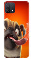 Dog Mobile Back Case for Oppo A16e (Design - 303)