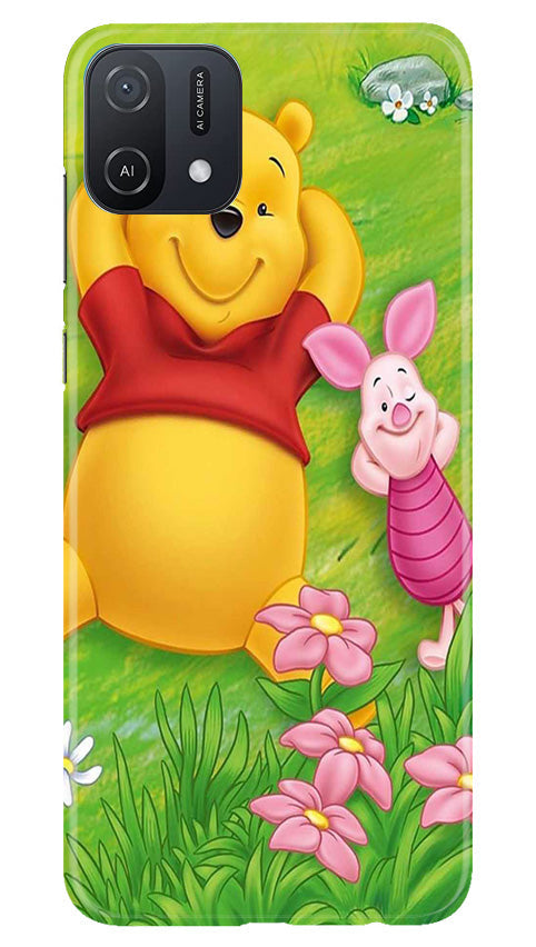 Winnie The Pooh Mobile Back Case for Oppo A16e (Design - 308)