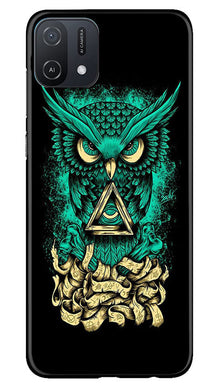 Owl Mobile Back Case for Oppo A16e (Design - 317)