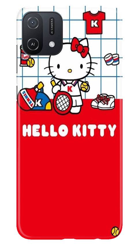 Hello Kitty Mobile Back Case for Oppo A16e (Design - 322)