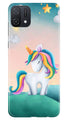 Unicorn Mobile Back Case for Oppo A16e (Design - 325)