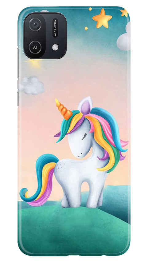 Unicorn Mobile Back Case for Oppo A16e (Design - 325)