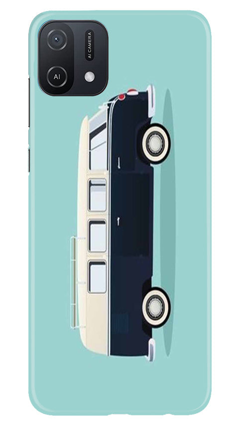 Travel Bus Mobile Back Case for Oppo A16e (Design - 338)