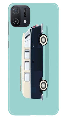 Travel Bus Mobile Back Case for Oppo A16e (Design - 338)