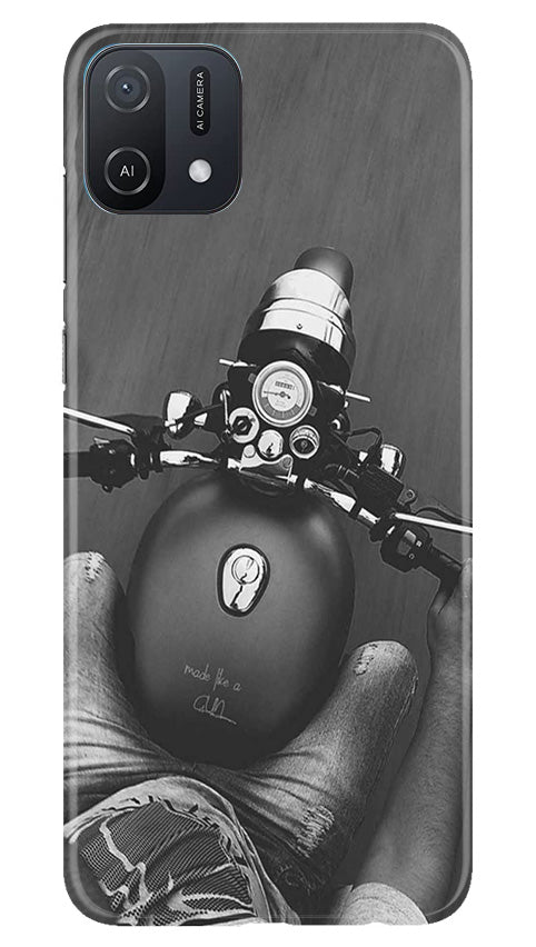 Royal Enfield Mobile Back Case for Oppo A16e (Design - 341)