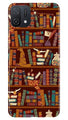 Book Shelf Mobile Back Case for Oppo A16e (Design - 348)