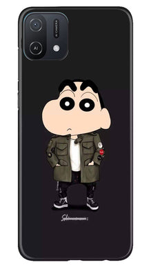 Shin Chan Mobile Back Case for Oppo A16e (Design - 349)