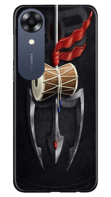 Lord Shiva Mahakal Mobile Back Case for Oppo A17K (Design - 1)
