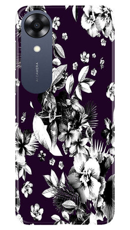 white flowers Case for Oppo A17K