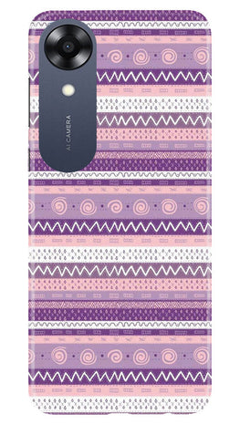 Zigzag line pattern3 Case for Oppo A17K