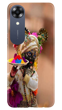 Lord Krishna2 Mobile Back Case for Oppo A17K (Design - 17)