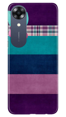Purple Blue Mobile Back Case for Oppo A17K (Design - 37)