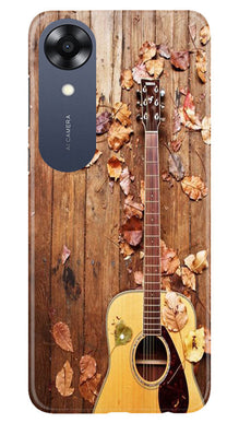 Guitar Mobile Back Case for Oppo A17K (Design - 43)