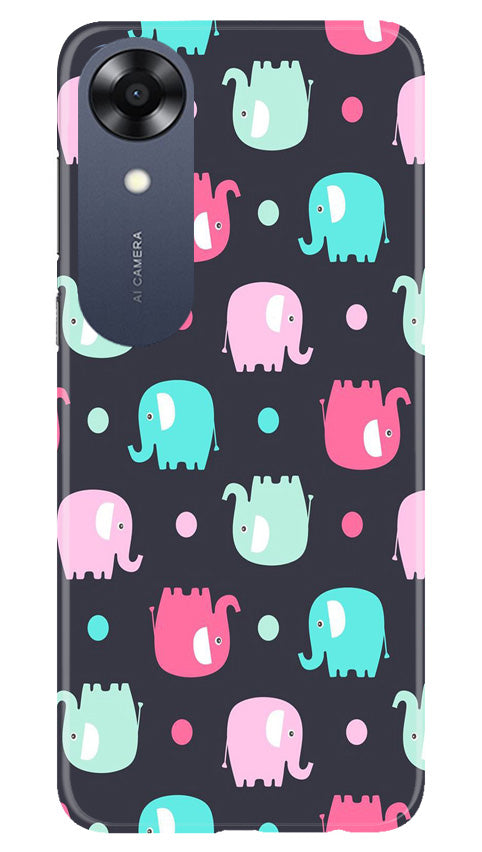 Elephant Baground Case for Oppo A17K