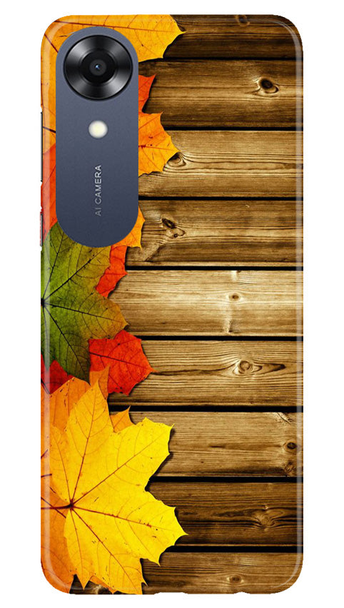 Wooden look3 Case for Oppo A17K
