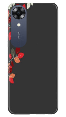 Grey Background Mobile Back Case for Oppo A17K (Design - 71)