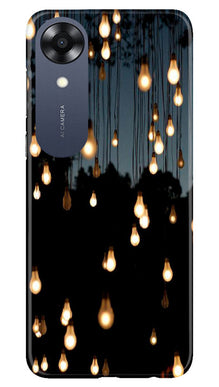 Party Bulb Mobile Back Case for Oppo A17K (Design - 72)