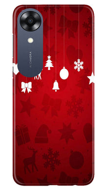 Christmas Mobile Back Case for Oppo A17K (Design - 78)