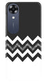 Black white Pattern2Case for Oppo A17K