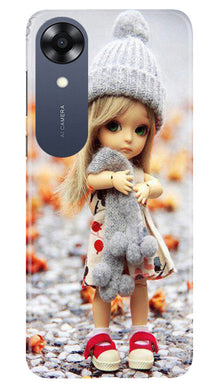 Cute Doll Mobile Back Case for Oppo A17K (Design - 93)