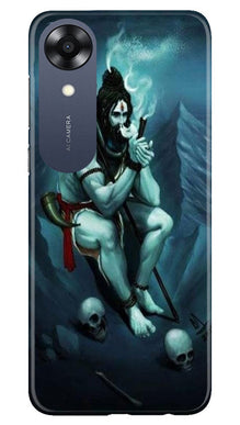 Lord Shiva Mahakal2 Mobile Back Case for Oppo A17K (Design - 98)