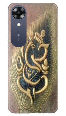 Lord Ganesha Mobile Back Case for Oppo A17K (Design - 100)