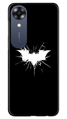 Batman Superhero Mobile Back Case for Oppo A17K  (Design - 119)
