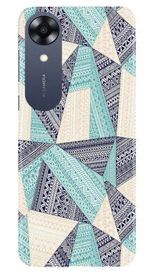 Desingner Pattern Mobile Back Case for Oppo A17K  (Design - 123)