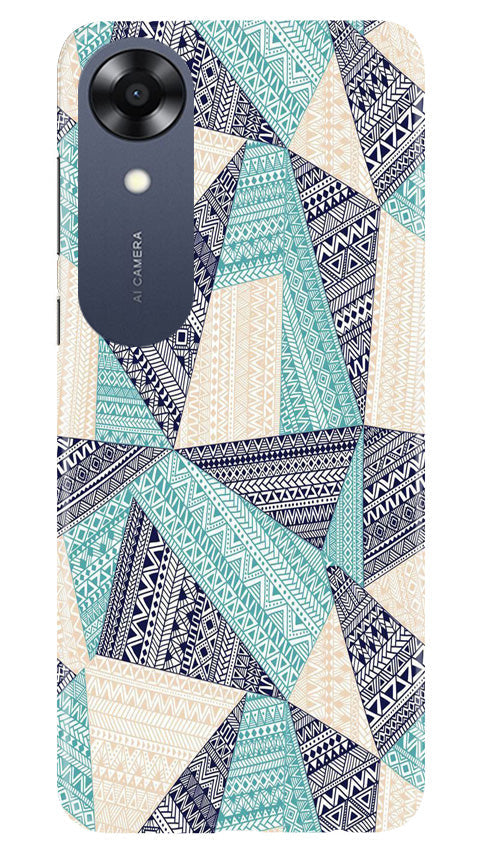 Desingner Pattern Case for Oppo A17K  (Design - 123)