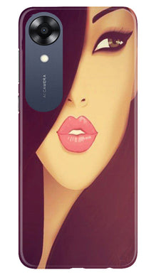 Girlish Mobile Back Case for Oppo A17K  (Design - 130)