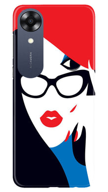Girlish Mobile Back Case for Oppo A17K  (Design - 131)