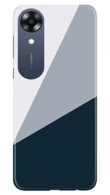 Blue Shade Mobile Back Case for Oppo A17K (Design - 151)