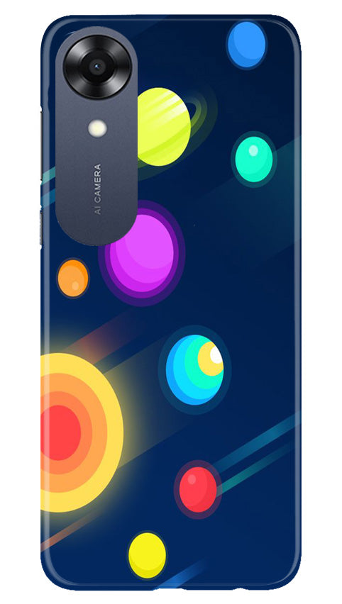 Solar Planet Case for Oppo A17K (Design - 166)