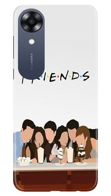 Friends Mobile Back Case for Oppo A17K (Design - 169)