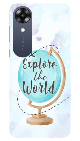 Explore the World Case for Oppo A17K (Design No. 176)