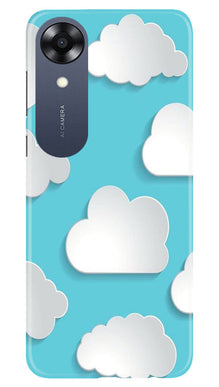 Clouds Mobile Back Case for Oppo A17K (Design - 179)