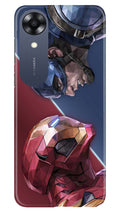 Ironman Captain America Case for Oppo A17K (Design No. 214)