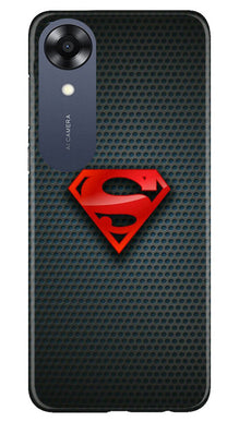 Superman Mobile Back Case for Oppo A17K (Design - 216)