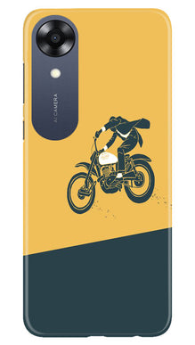 Bike Lovers Mobile Back Case for Oppo A17K (Design - 225)