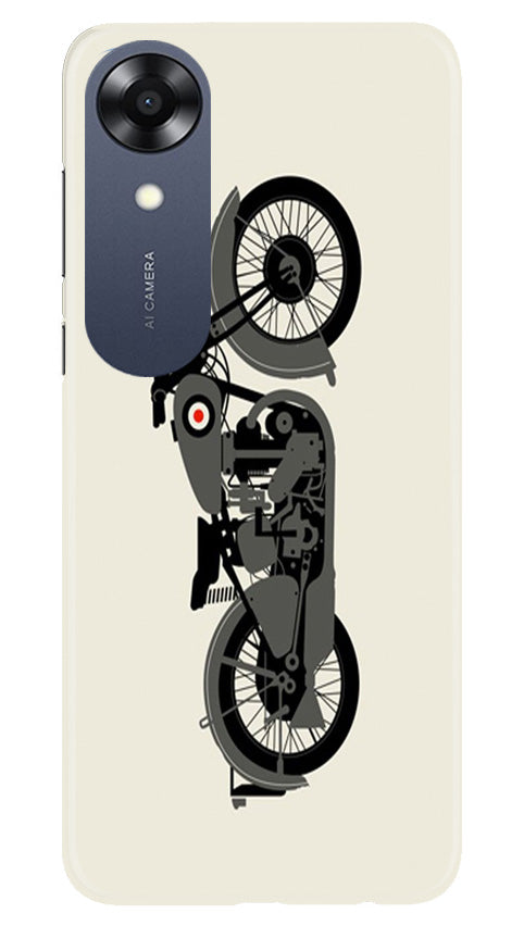 MotorCycle Case for Oppo A17K (Design No. 228)