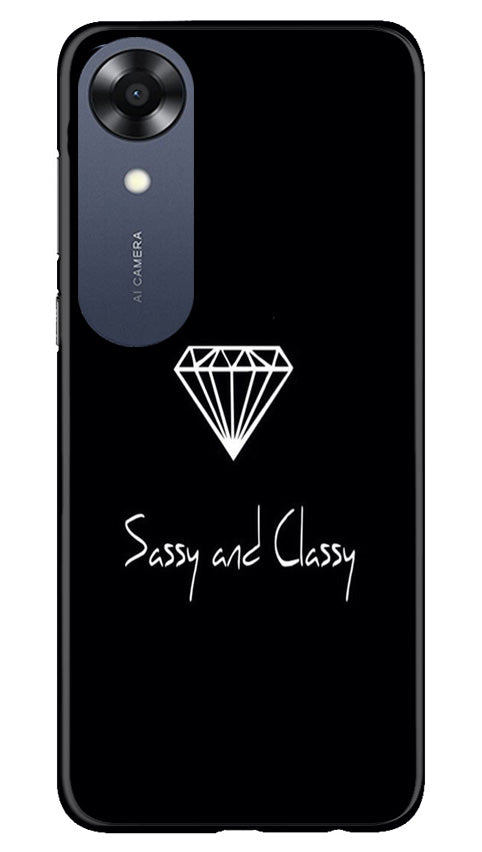 Sassy and Classy Case for Oppo A17K (Design No. 233)