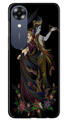 Radha Krishna Mobile Back Case for Oppo A17K (Design - 257)